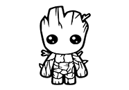 Groot from Gaurdians of the Galaxy